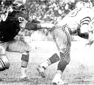1969 Saints-Redskins Action - 1